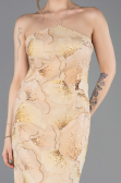 Long Gold Scaly Evening Dress ABU5713