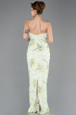 Long Mint Scaly Evening Dress ABU5713