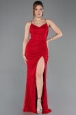 Long Red Dantelle Prom Gown ABU5719