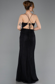 Long Black Dantelle Prom Gown ABU5719