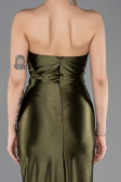Long Olive Drab Prom Gown ABU5707