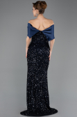 Long Navy Blue Evening Dress ABU5711