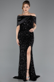 Long Black Evening Dress ABU5711