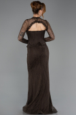 Long Brown Dantelle Mermaid Prom Dress ABU5725