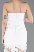 Long White Evening Dress ABU5635
