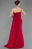 Long Koyu Fuşya Evening Dress ABU5737