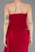 Long Koyu Fuşya Evening Dress ABU5737