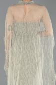 Long Mint Dantelle Evening Dress ABU5739