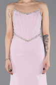 Long Powder Color Evening Dress ABU5747
