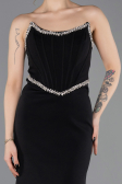 Long Black Evening Dress ABU5747