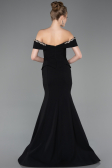 Long Black Mermaid Prom Dress ABU5755