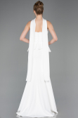 Long White Evening Dress ABU5774