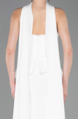 Long White Evening Dress ABU5774