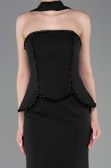 Long Black Evening Dress ABU5774