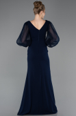 Long Navy Blue Evening Dress ABU5779