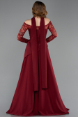 Burgundy Long Evening Dress ABU5662