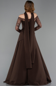 Brown Long Evening Dress ABU5662