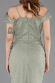 Long Mint Dantelle Evening Dress ABU5841