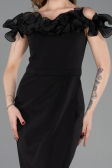 Midi Black Cocktail Dress ABK2545