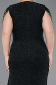 Long Emerald Green Plus Size Evening Gown ABU5731