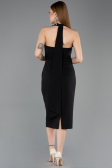 Midi Black Cocktail Dress ABK2551