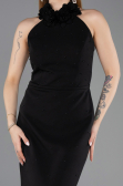 Midi Black Cocktail Dress ABK2551
