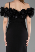 Midi Black Cocktail Dress ABK2553