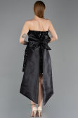 Short Black Scaly Cocktail Dress ABK2556