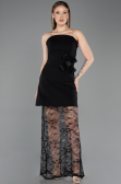 Short Black Dantelle Party Dress ABK2557