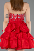 Short Red Party Dress ABK2560