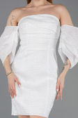 Short White Cocktail Dress ABK2563