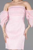 Short Powder Color Cocktail Dress ABK2563