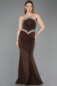 Long Brown Mermaid Prom Dress ABU5866