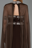 Long Brown Mermaid Prom Dress ABU5866