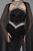 Long Black Mermaid Prom Dress ABU5866