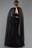 Long Black Mermaid Prom Dress ABU5866