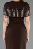 Long Brown Evening Dress ABU5889