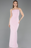 Long Powder Color Evening Dress ABU5889