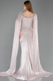 Long Mink Chiffon Evening Dress ABU5868
