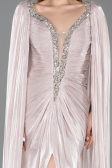 Long Mink Chiffon Evening Dress ABU5868