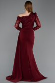 Long Burgundy Evening Dress ABU5893