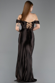 Brown Long Evening Dress ABU3611