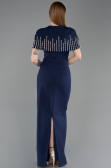 Long Navy Blue Evening Dress ABU5889