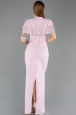 Long Powder Color Evening Dress ABU5889