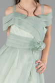 Short Mint Girl Dress ABK2565