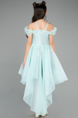 Front Short Back Long Mint Girl Dress ABO128