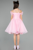 Short Pink Girl Dress ABK2566