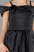 Short Black Girl Dress ABK2566