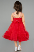 Short Red Girl Dress ABK2567