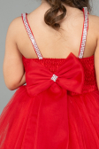 Short Red Girl Dress ABK2567